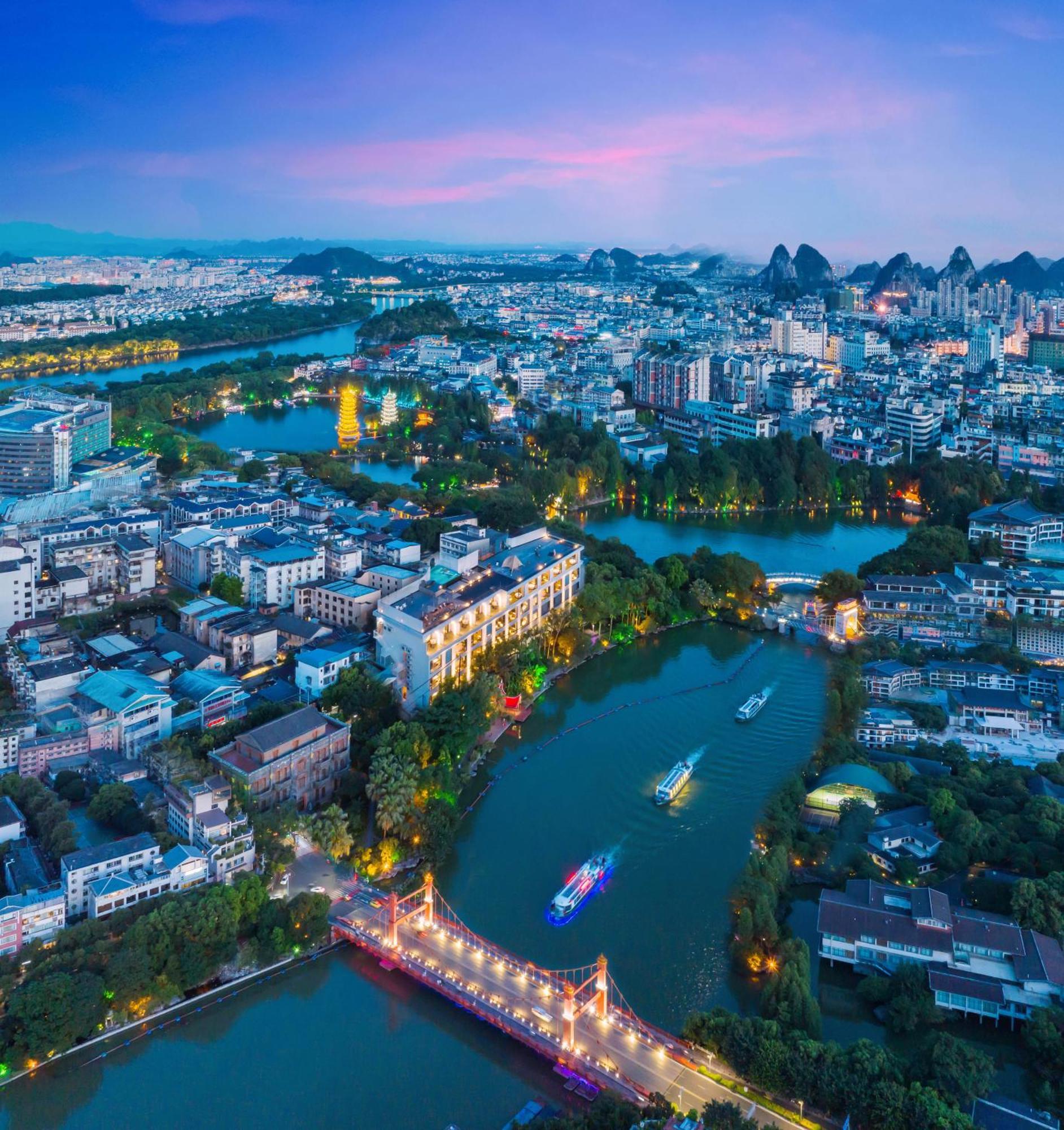 Lijiang Moon Hotel - Guilin East And West Lane Two Rivers And Four Lakes Scenic Area Ngoại thất bức ảnh
